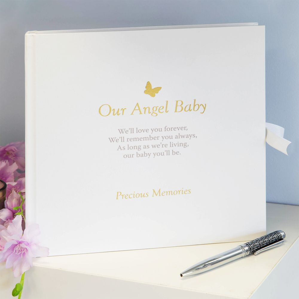 Our Angel Baby Thoughts of You Memorial Scrapbook