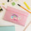 Thumbnail: Personalised Cute Bunny Pink Pencil Case