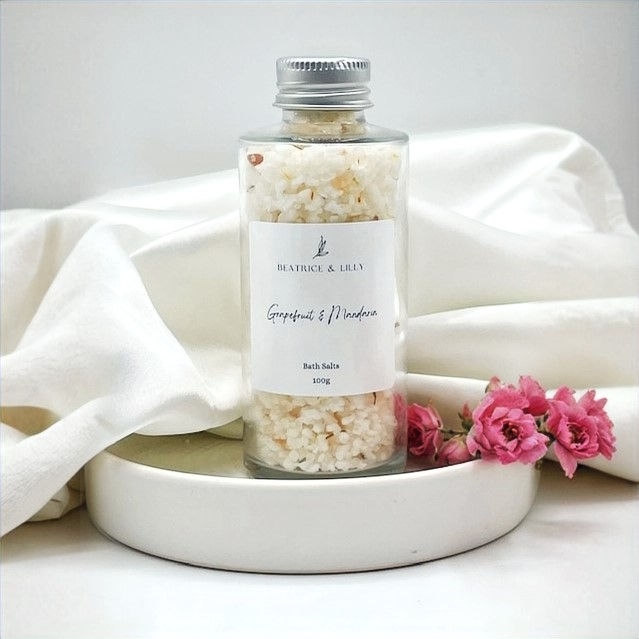 Grapefruit & Mandarin Botanical Bath Salts - Forever Cherished Gifts