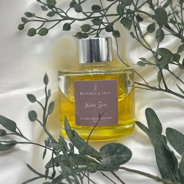Winter Spice Luxury Christmas Reed Diffuser - Forever Cherished Gifts