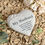Thumbnail: Husband Graveside Branch Heart Memorial Plaque