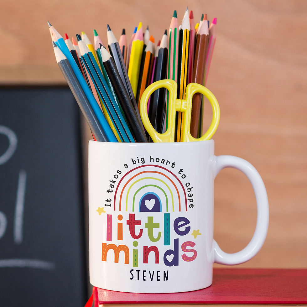 Thumbnail: Personalised Shape Little Minds Mug