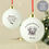 Thumbnail: Personalised Dog Breed Christmas Memorial Bauble