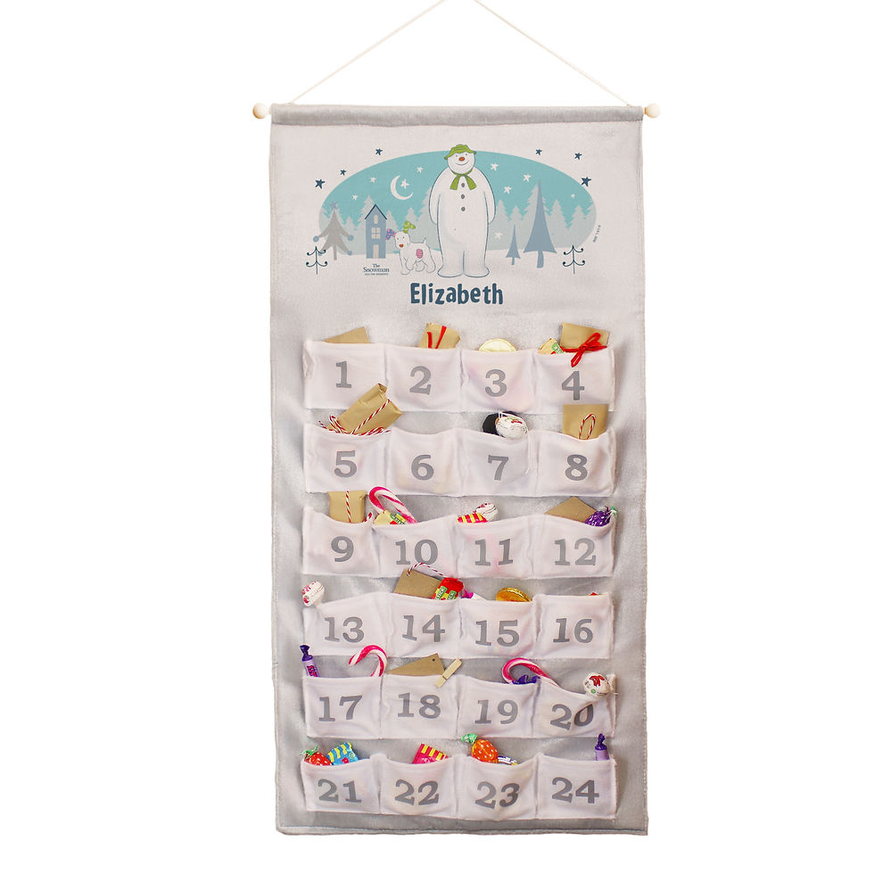 Thumbnail: Personalised The Snowman and the Snowdog Advent Calendar