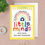 Thumbnail: Personalised Shape Little Minds Greeting Card