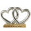 Thumbnail: Personalised Double Heart Ornament