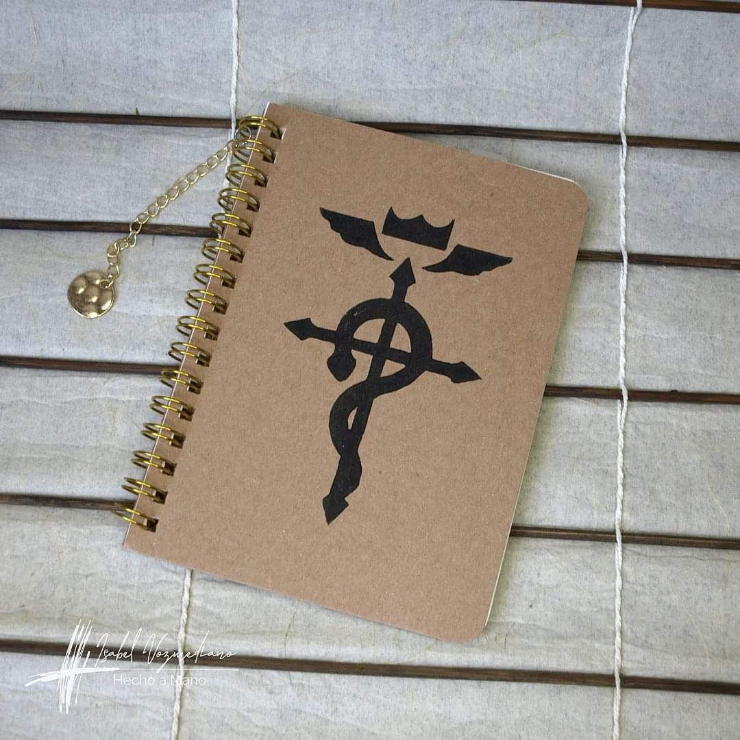Libreta estampada Full metal alchemist
