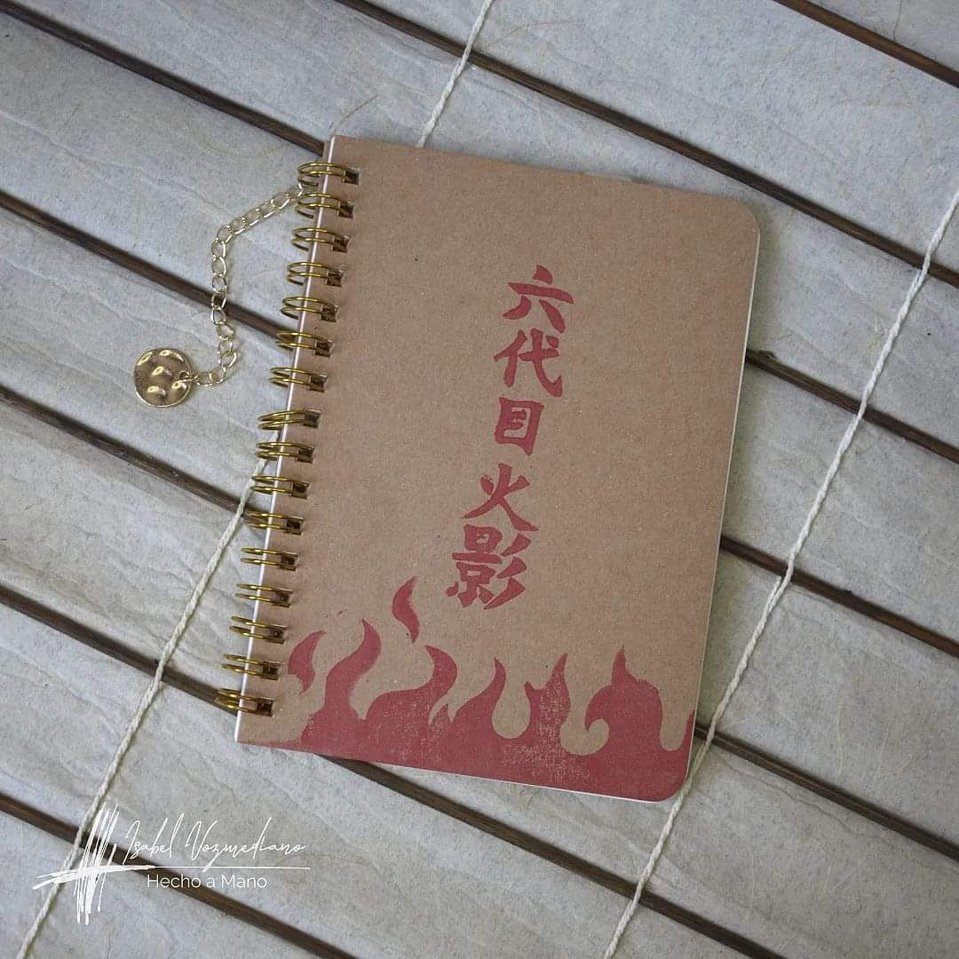 Libreta estampada hokage
