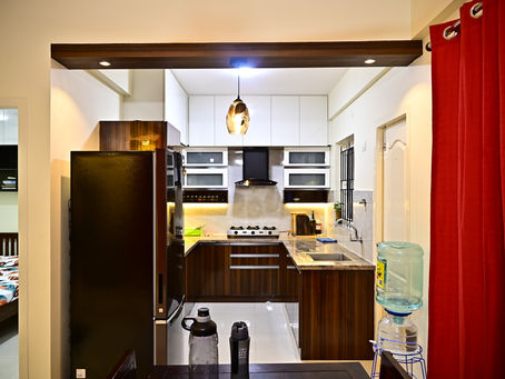 Modern home interiors in Sarjapur Road Bangalore by Nano Interiors