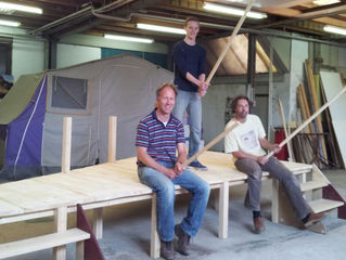 Decor nieuwe productie krijgt vorm