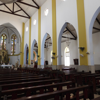 Across the nave, Curacao Cathedral
