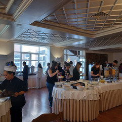 Breakfast buffet at Meteora Amalia Hotel