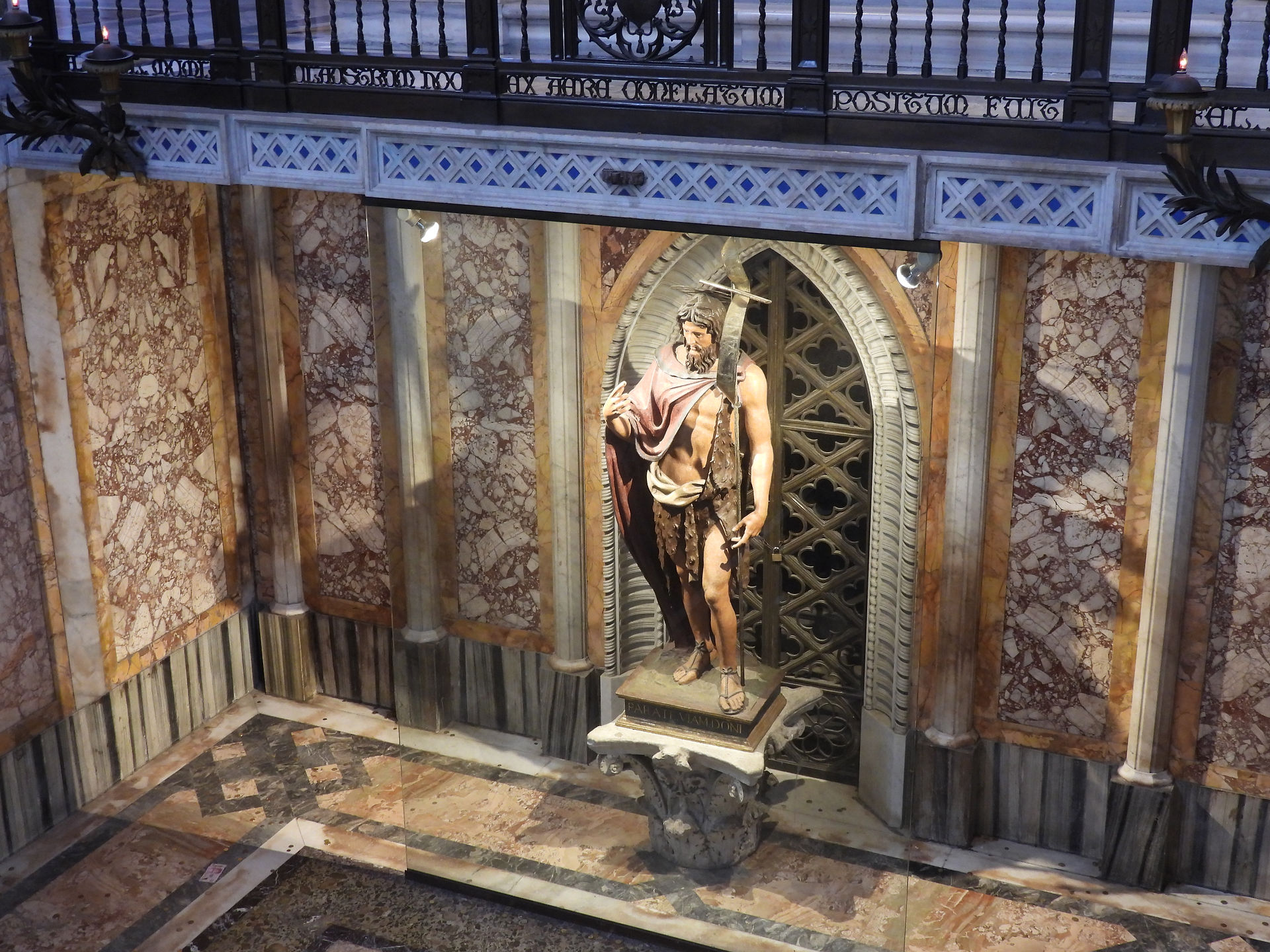 Statue of St John the Baptist