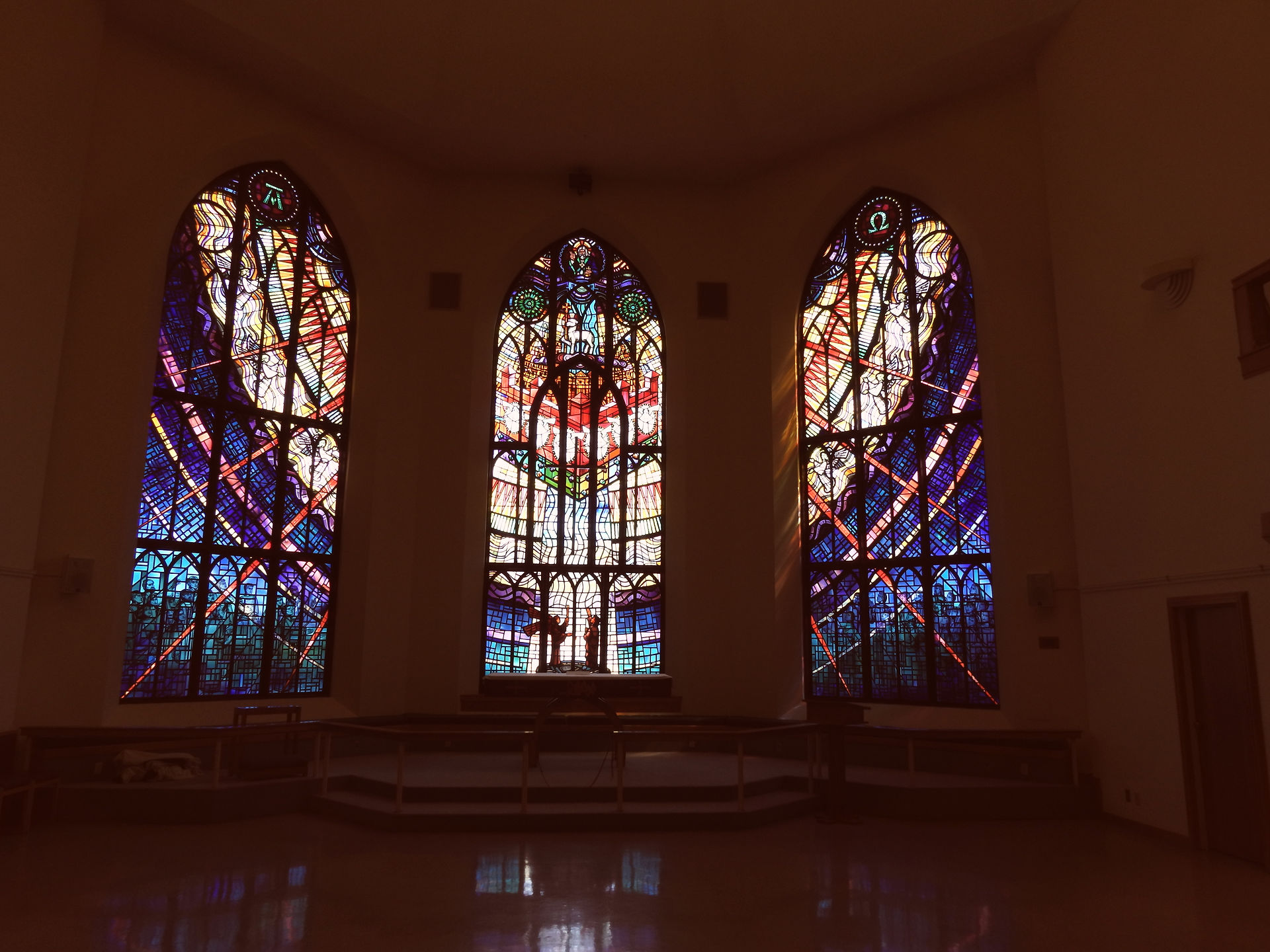 Window, Chapel of the Angels