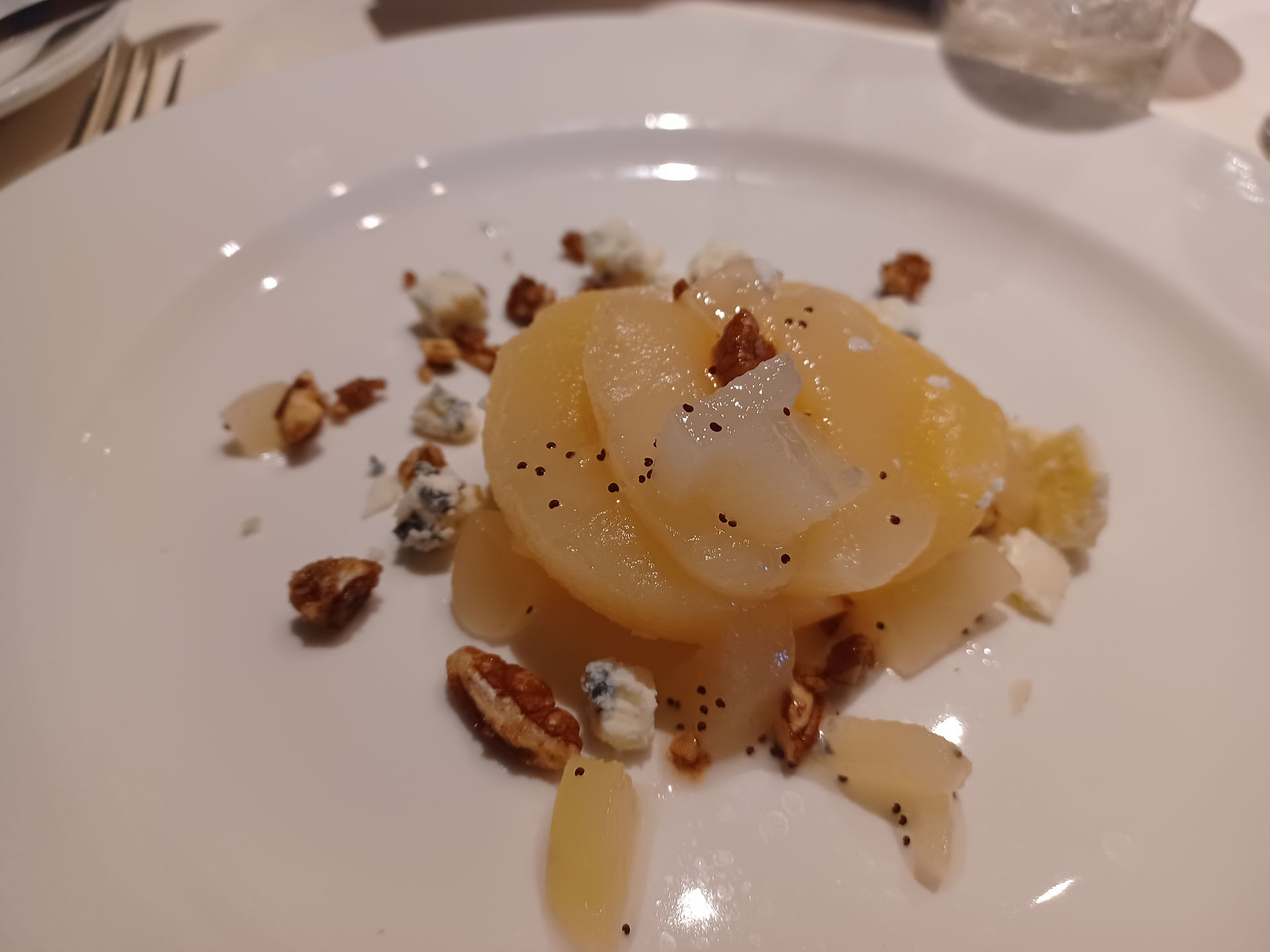 Poached pear