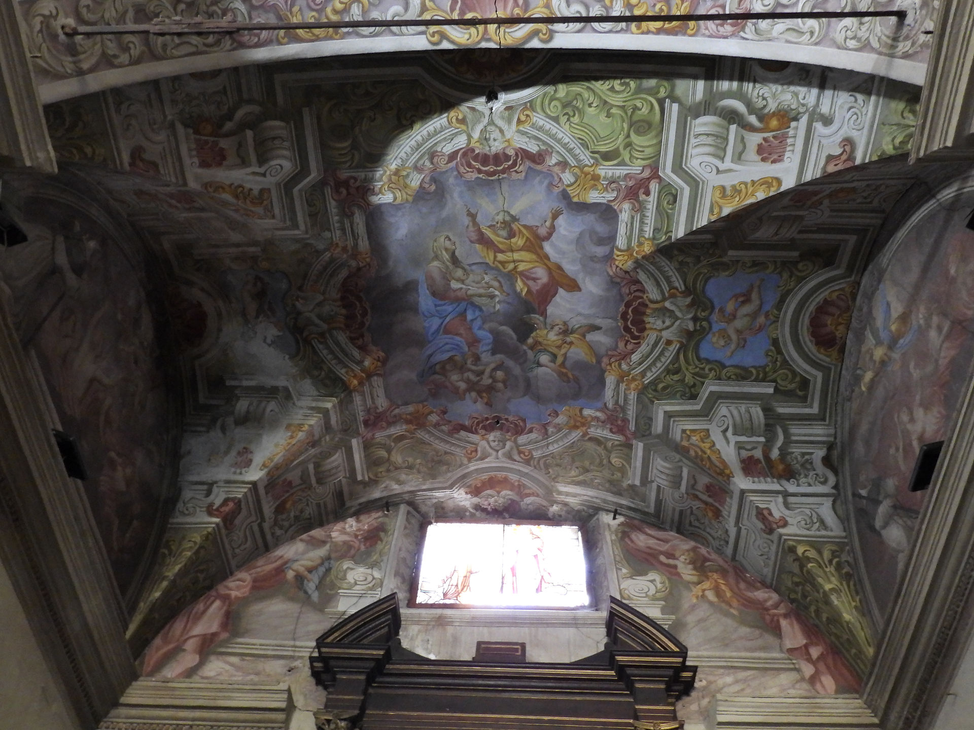 Vault, St Augustine Church, Tirano