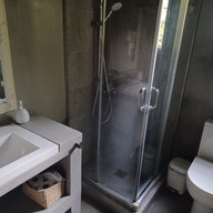 Bathroom at Villa Vravrona