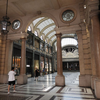 Indoor shopping promenade, Torino