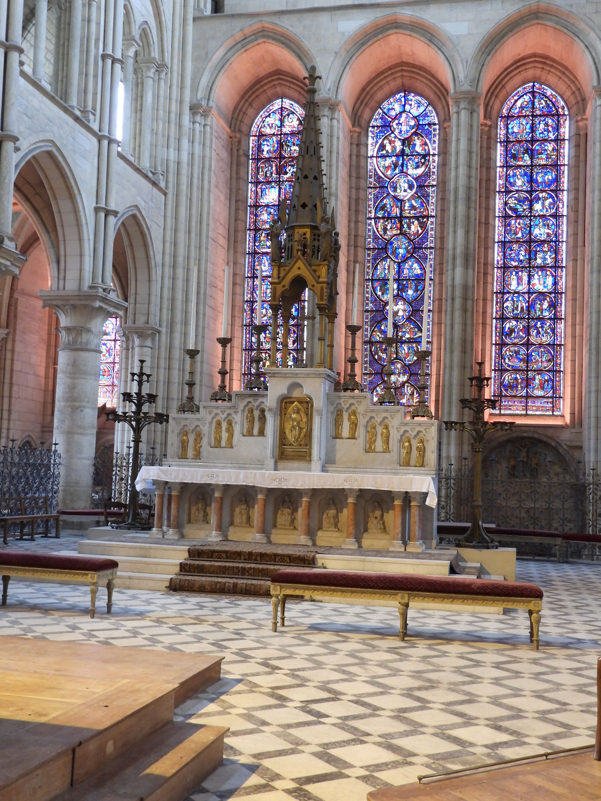 High altar in apse