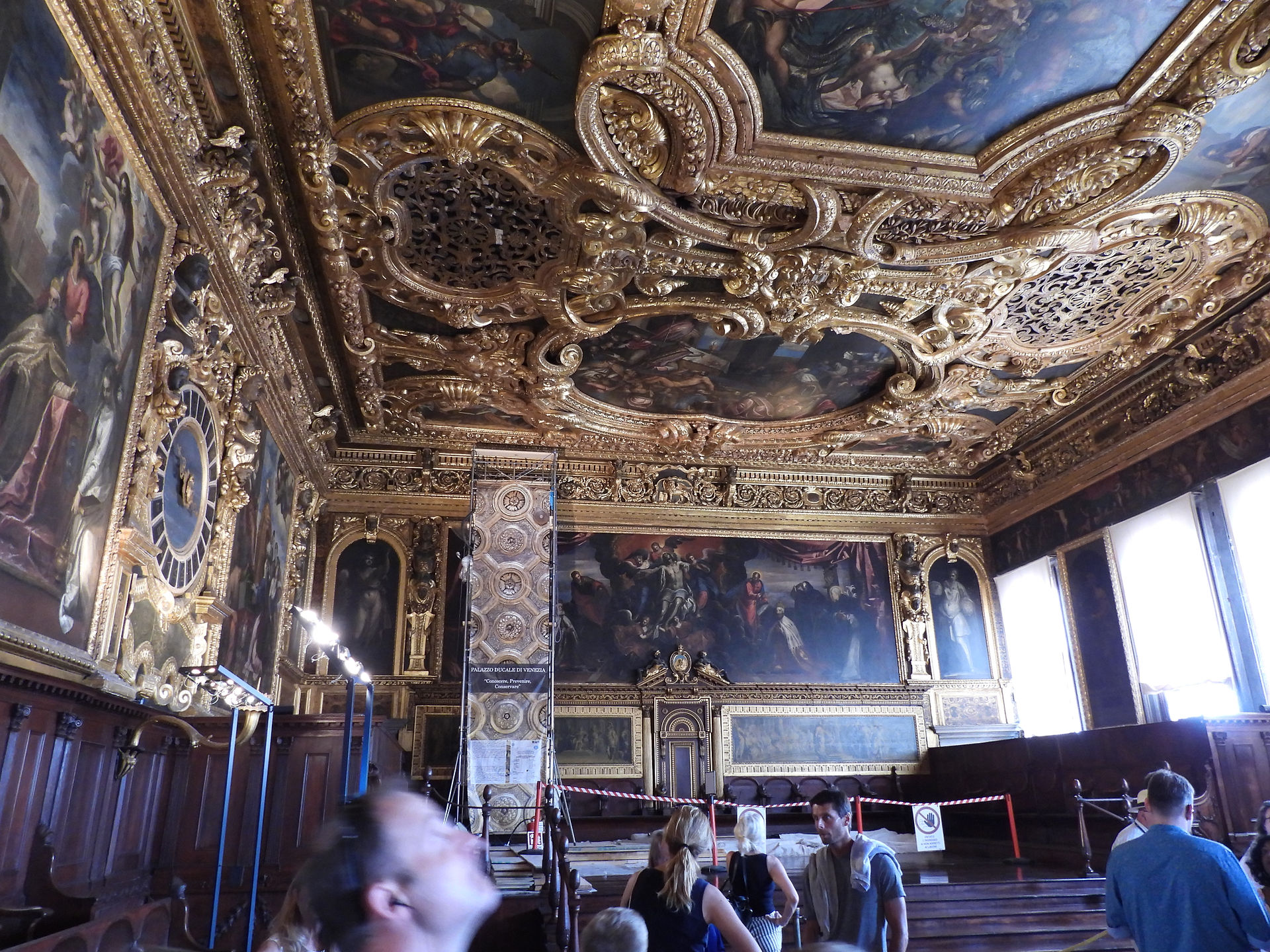 Council room, Doge's Palace, Venice