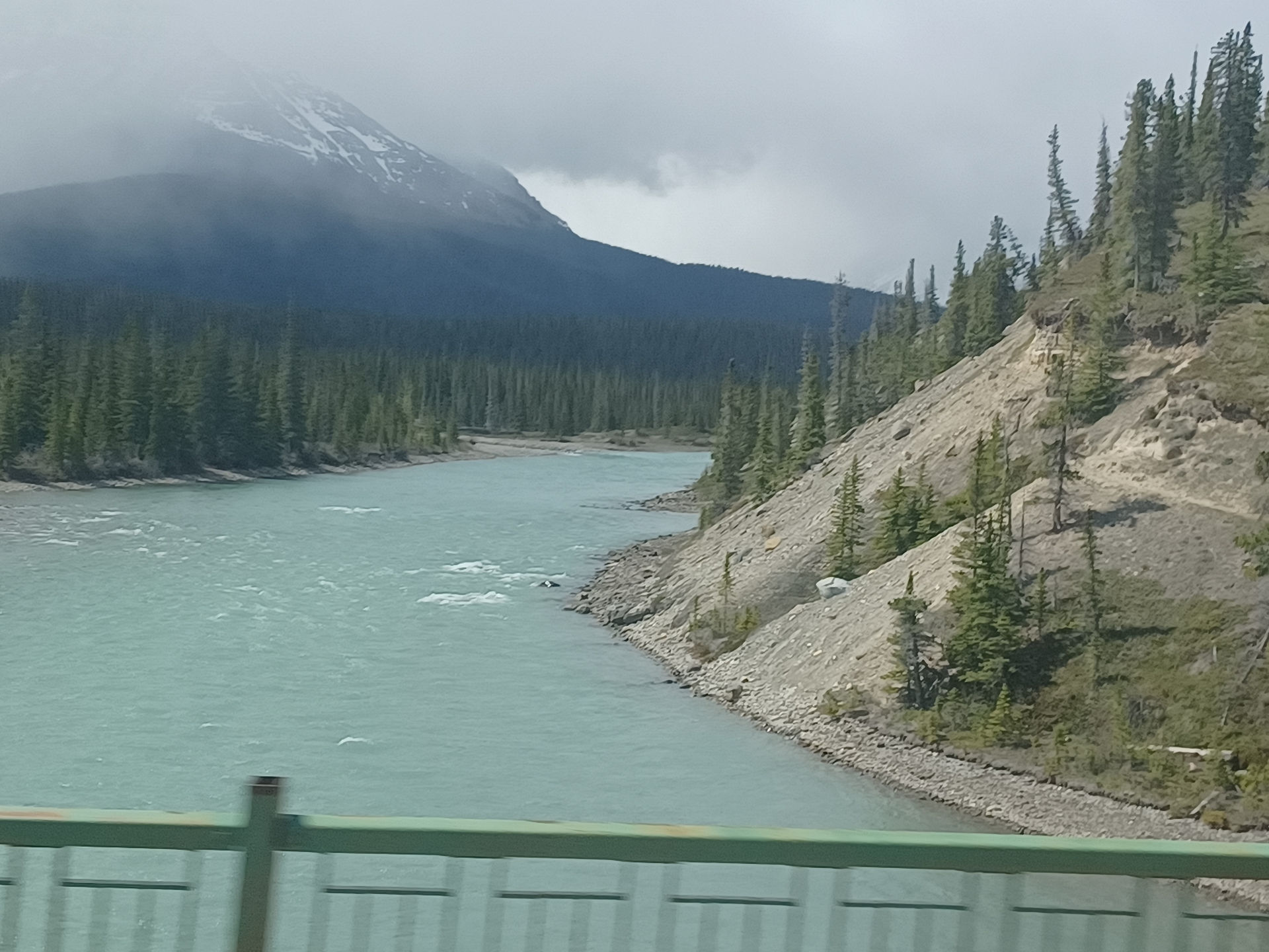 Bridge over Bow River at junction