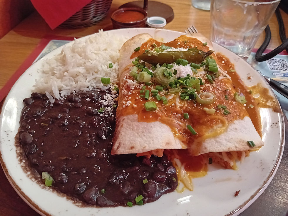enchilada classica platter