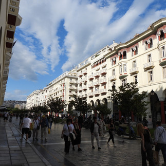 Street scenes from my walking in Thessaloniki