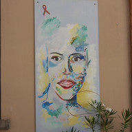 Public art: wall mural, Faenza