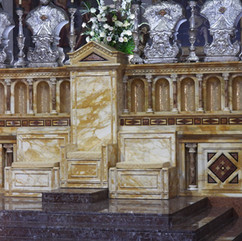 Cathedra, Cathedral of St Peter, Alessandria
