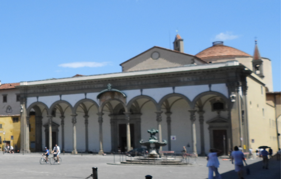 Basilica of the Annunciation, Florence exterior