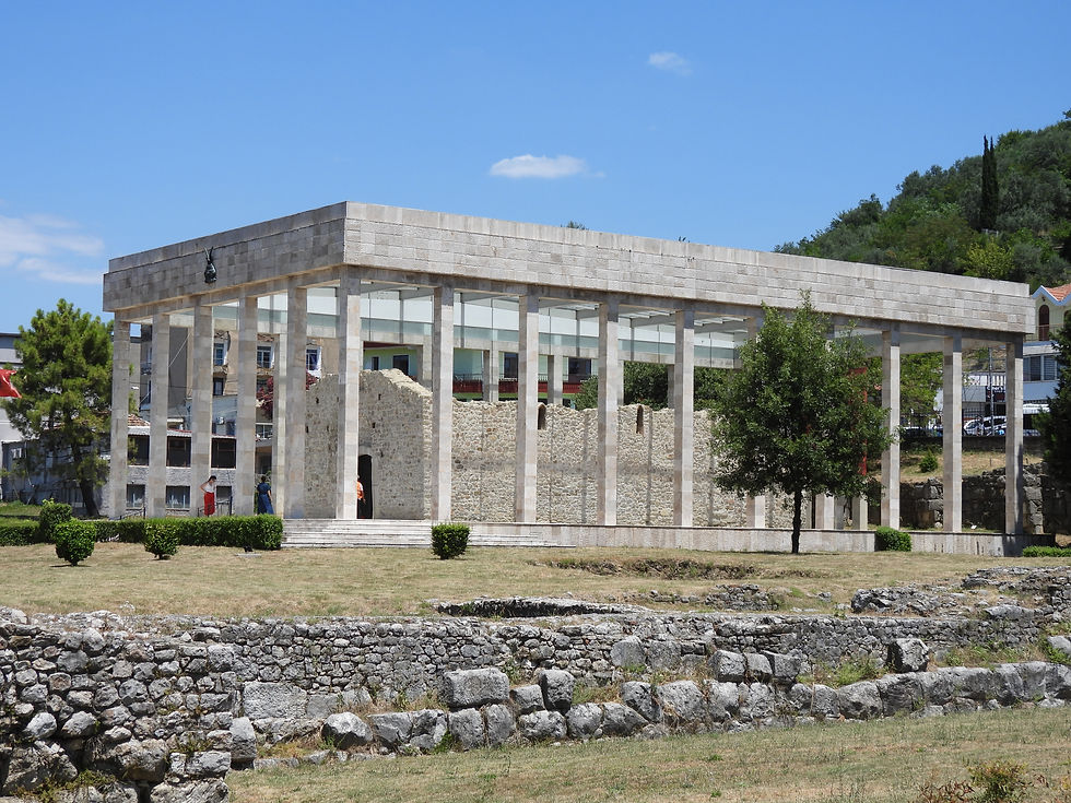 Skanderbeg Tomb and Kisha e Shën Kollit / Former Cathedral of St. Nicholas, Lezhe, Albania