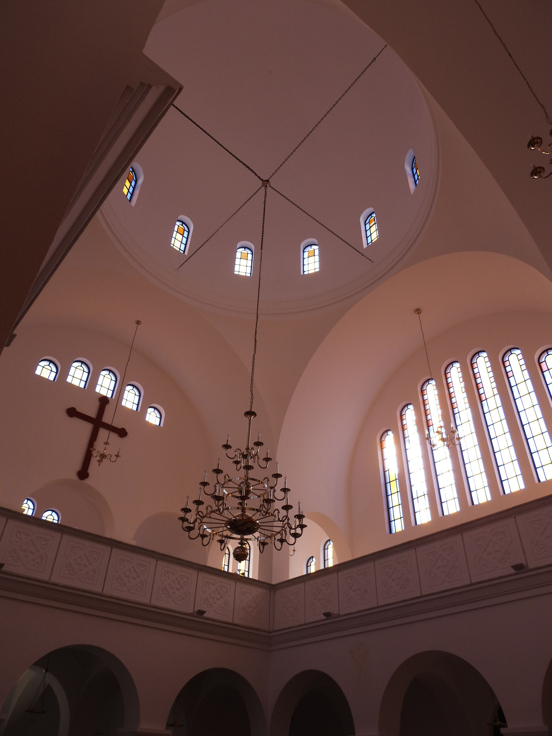 View into dome, Nativity of the Lord Cathedral,Shkodër
