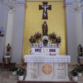 Altar, St George cathedral, Koruçam 