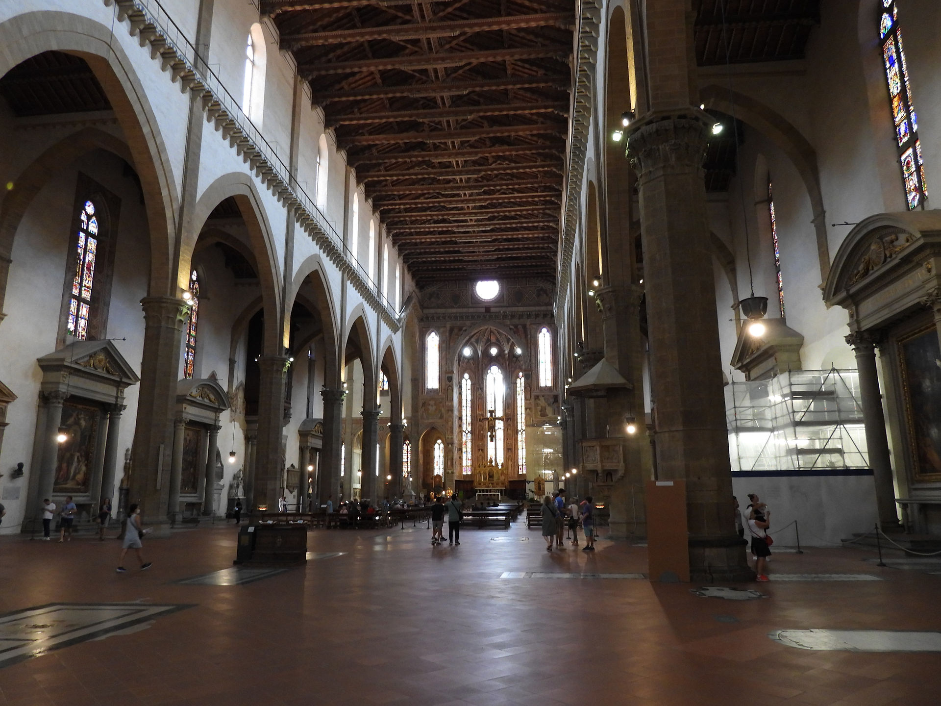 Nave, Santa Croce Basilica