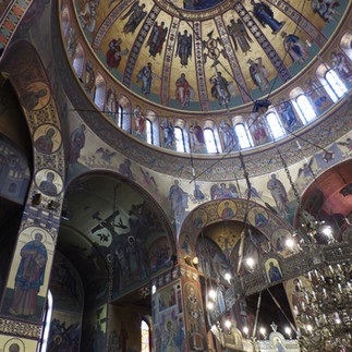 Nave vault, St Gregory Cathedral, Thessaloniki