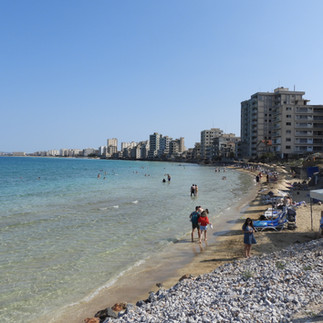 Seashore north of Varosha