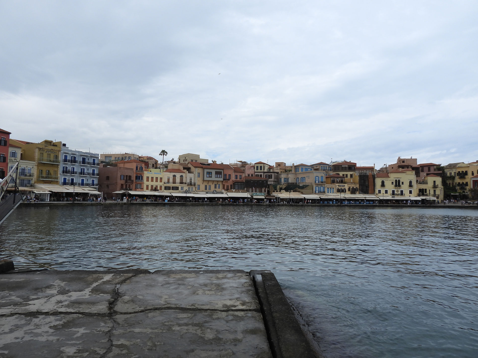 Chania marina and harbor