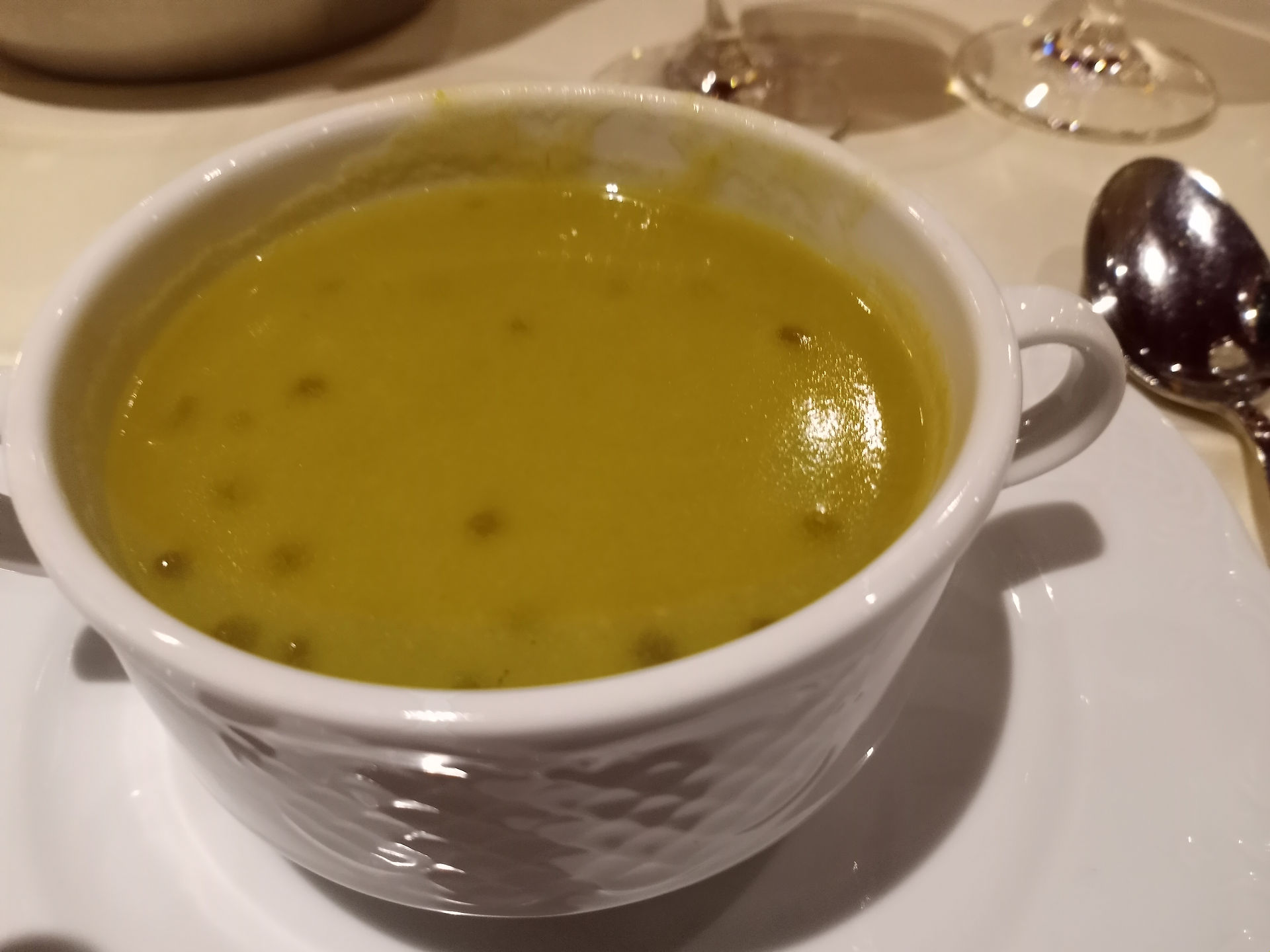 Cream of Argenteuil aparagus soup