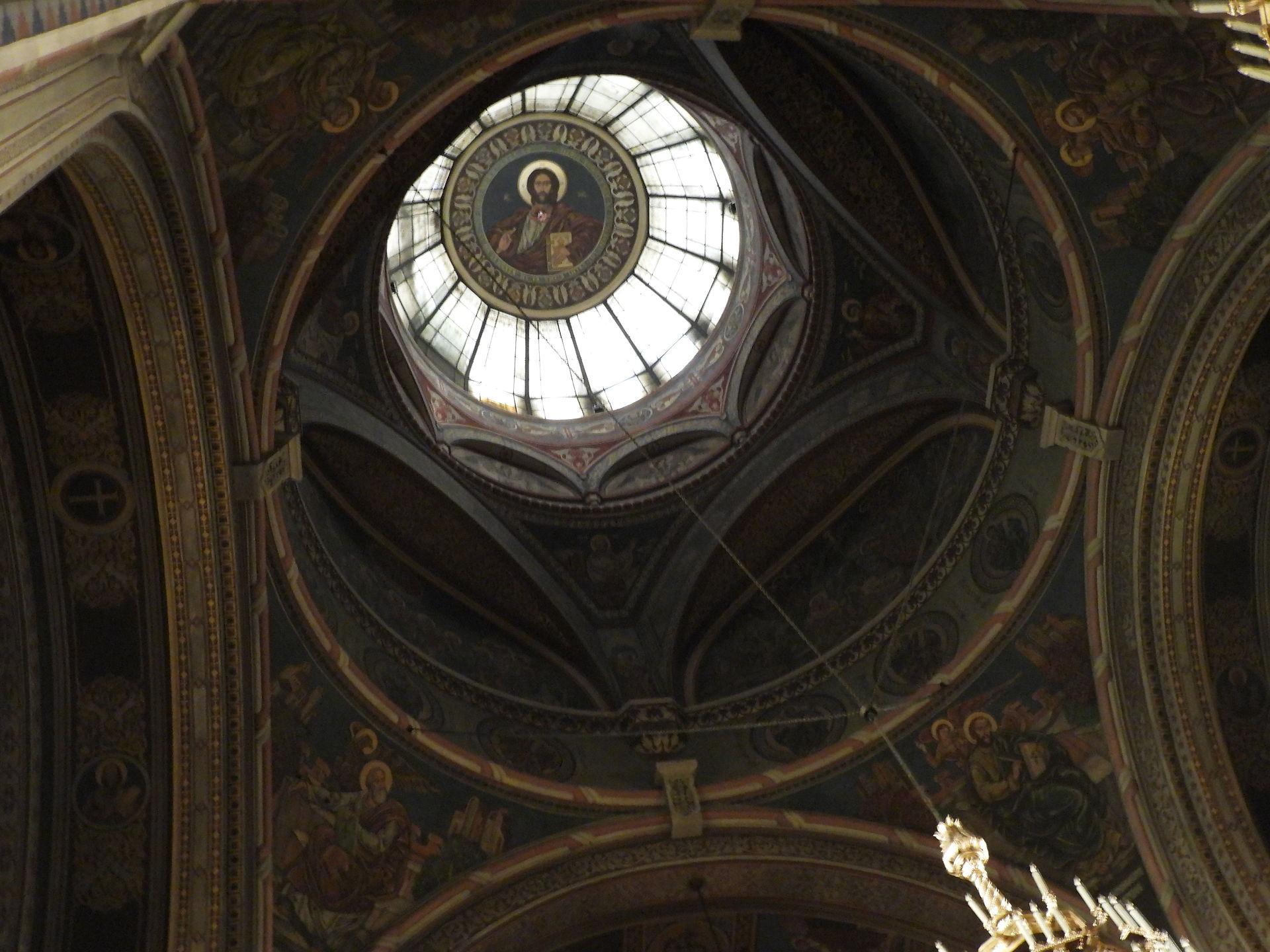 Lantern dome, Three Hierarchs Cathedral, Timișoara, Romania