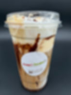 Iced Coffe-Latte-Vanilla Ice Cream