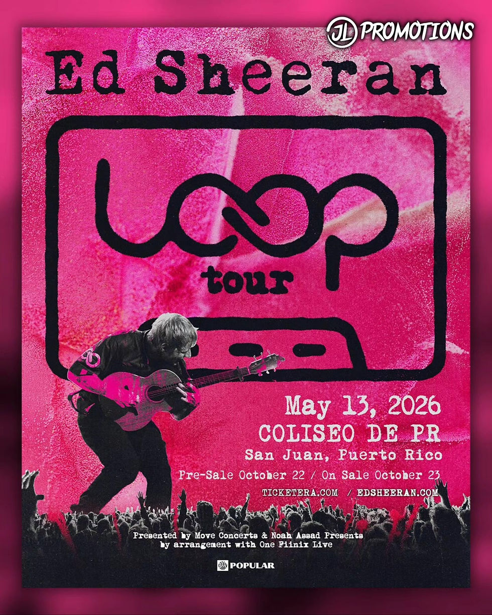 🎟️ Estacionamiento Reservado —Ed Sheeran “Loop Tour”