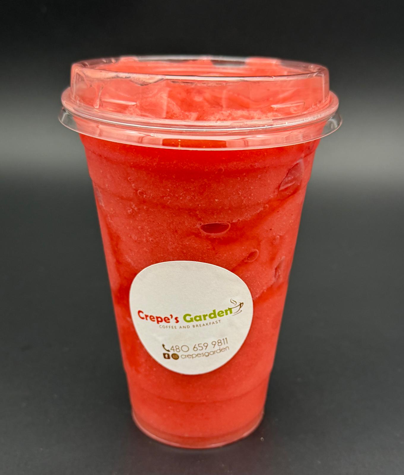 Strawberry Smoothie (No Milk)