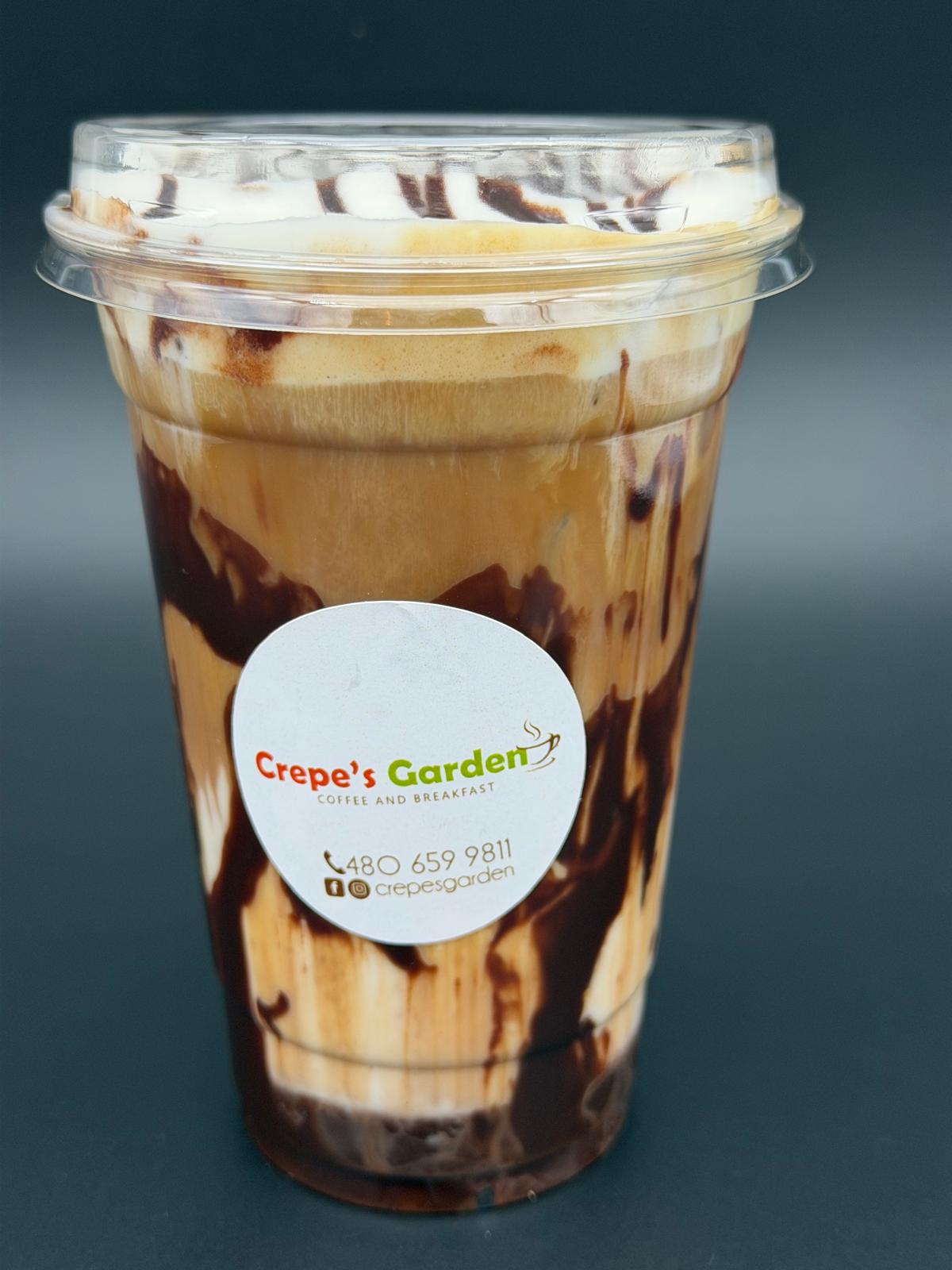Iced Latte - Chocolate Ice Cream