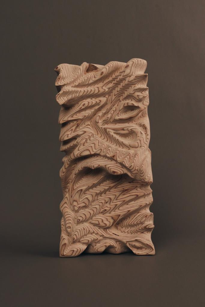 Industrial Driftwood - Raised Wall Piece