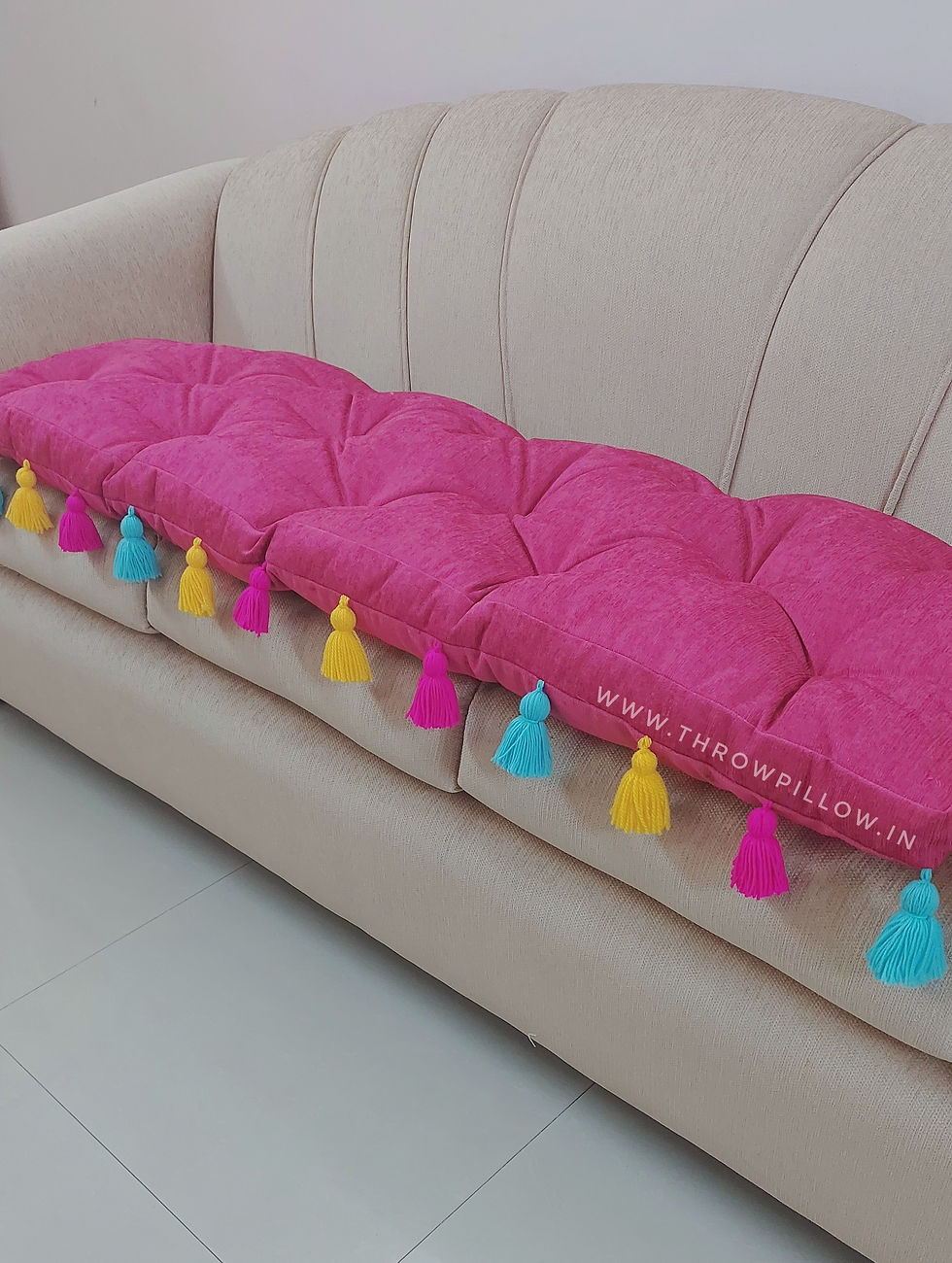 Thumbnail: Fuchsia Pink Couch Topper