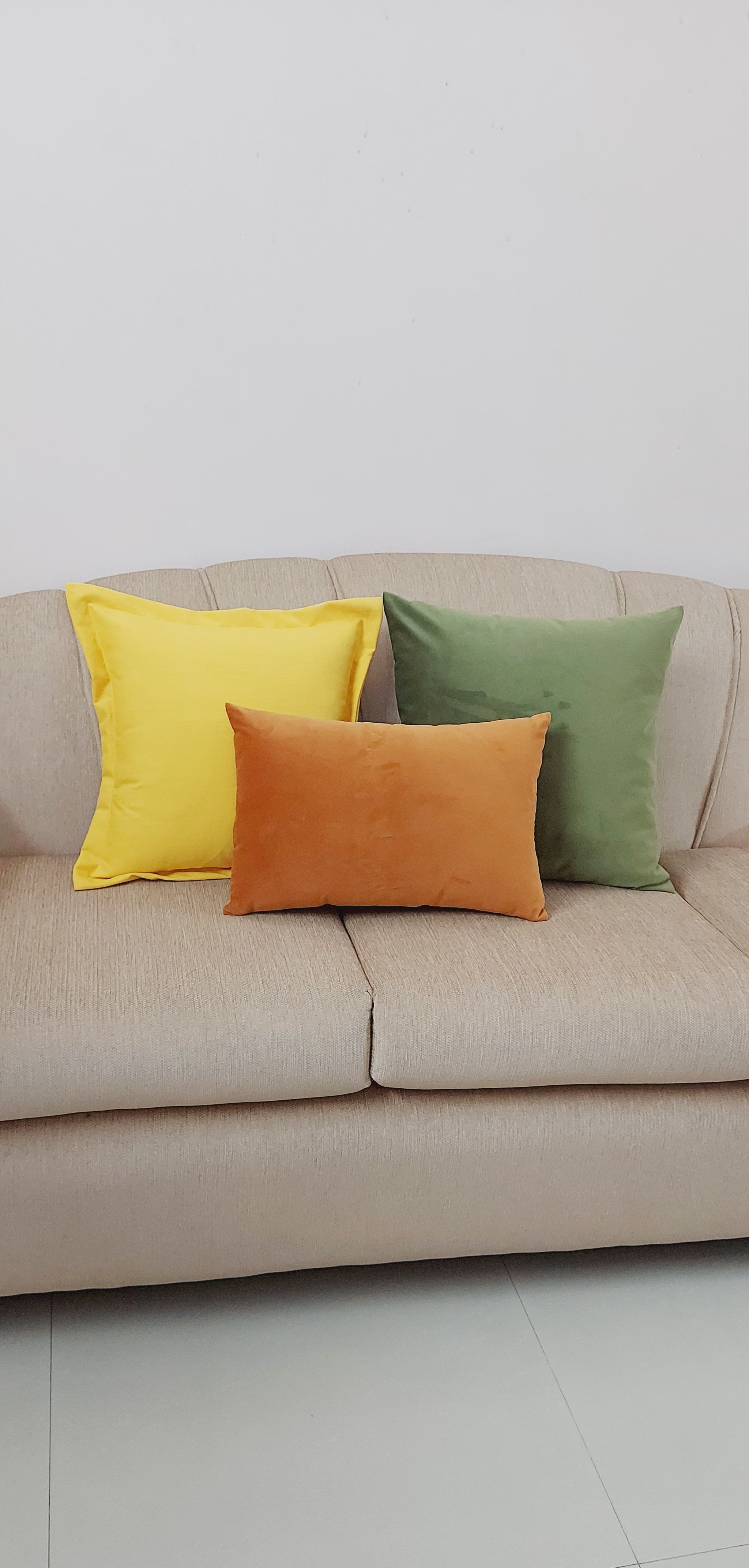 Yellow Cushion Cover