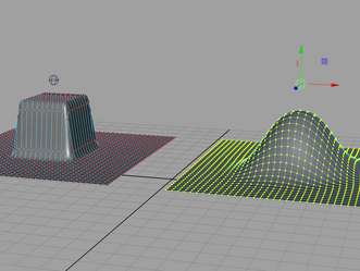 Smooth Deformation using cMuscle Skin Deformer