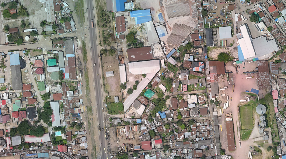 Kinshasa, DRC orthophoto