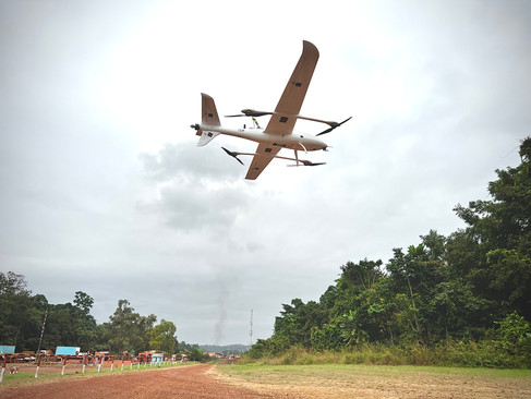 3DroneMapping LiDAR drone in Gabon