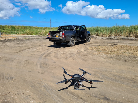 Aerial Survey drone in Mozambique